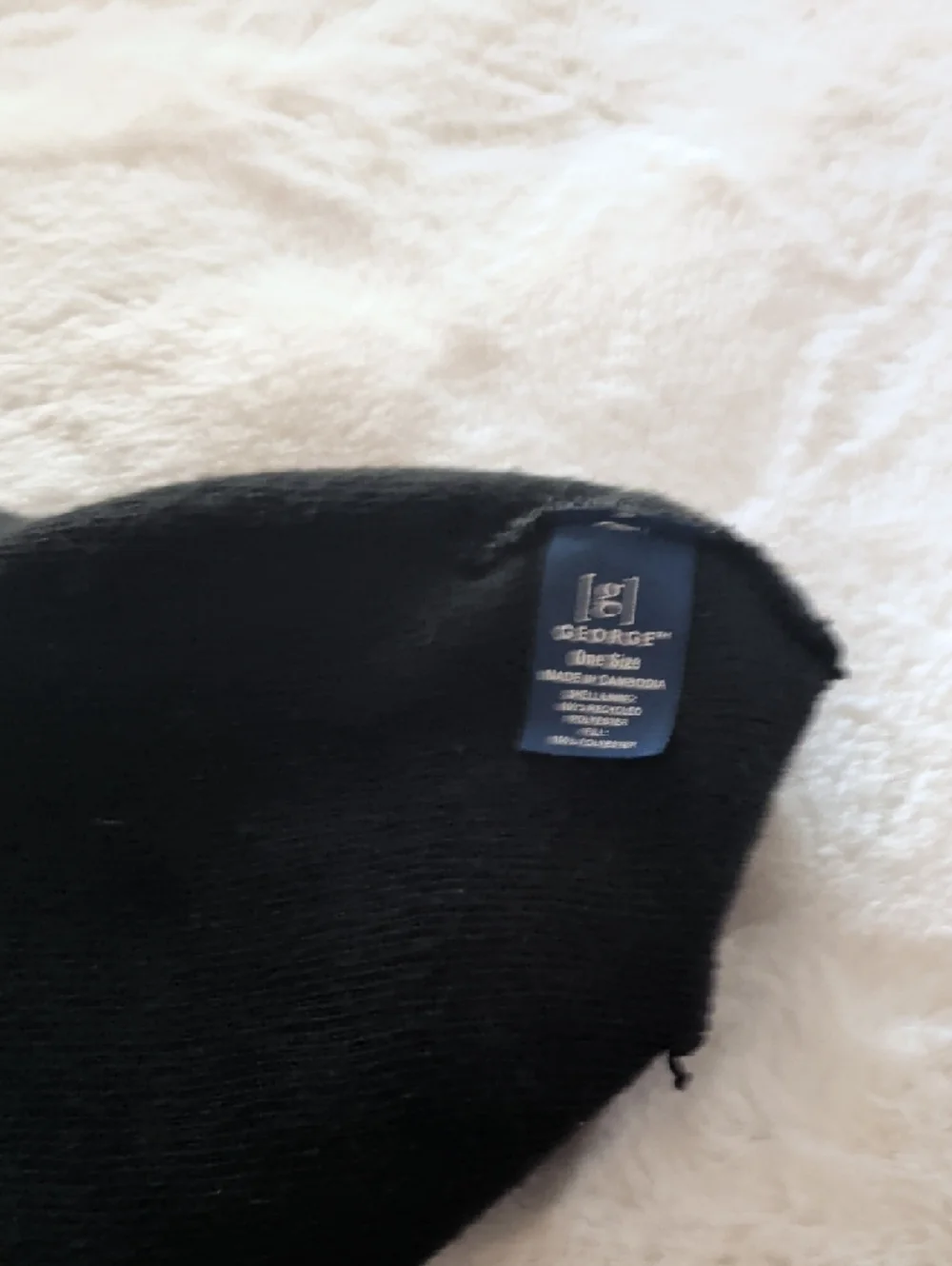 George Black‎ Knit Beanie with Label